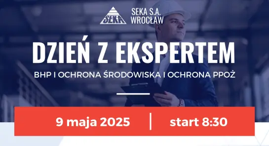 DZIEŃ z ekspertem SEKA 9.05.2025 od 8_30-1_V3