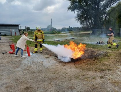 Ćwiczenia z ochrony przeciwpożaowej