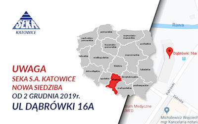 Nowa siedziba oddziału SEKA S.A. w Katowicach