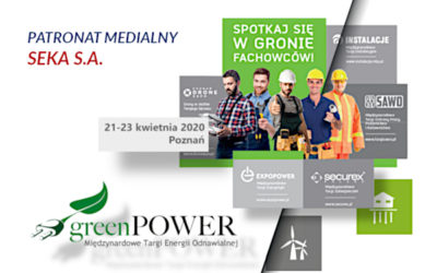 Targi Greenpower – patronat medialny SEKA S.A.